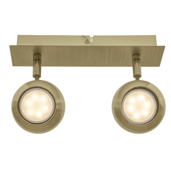 Светильник настенно-потолочный спот поворотный накладной HTL-195/2 GU10 AB | Зображення 3