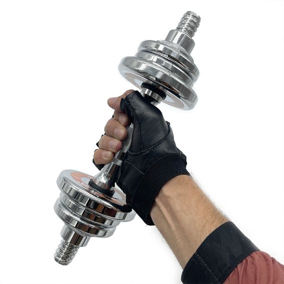 Рукавички для важкої атлетики та фітнесу Gym SP NE-LG-32-M, розмір M | Зображення 4