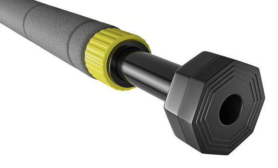 Турник раздвижной Hop-Sport HS-M050DP серо-желтый | Зображення 3