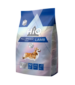 HiQ All Breed Adult Lamb сухой корм с ягнятиной для взрослых собак всех пород 2.8 кг