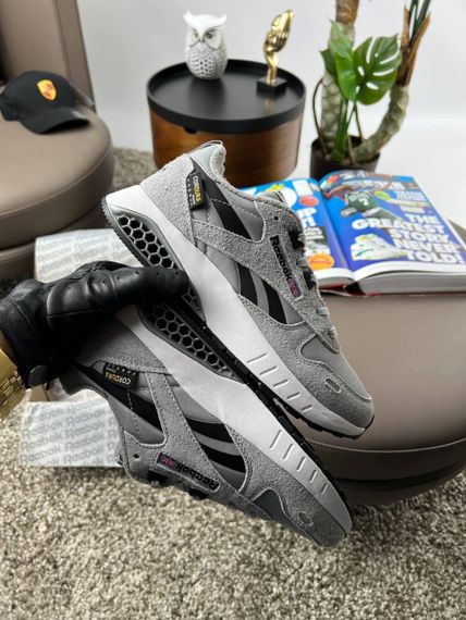 Кросівки R1e1ebok Classic Leather Hexalite Grey Black White , В'єтнам 44 28 | Зображення 9