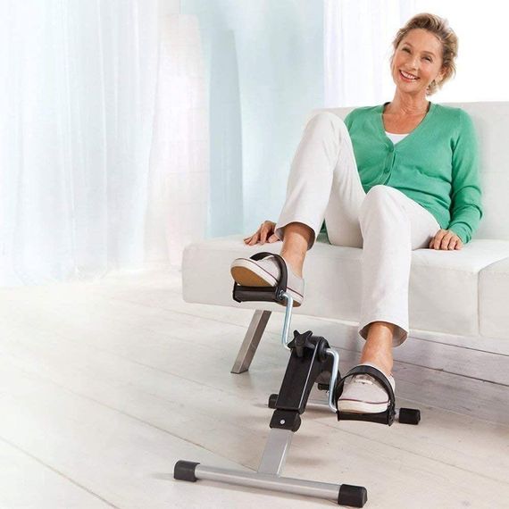 Велотренажер для реабілітації ніг та рук з лічильником / Реабілітаційний велосипед / Міні велотренажер | Зображення 1