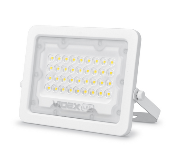 LED Прожектор 30W 5000К 220V білий VL-F2e-305W Videx | Зображення 2
