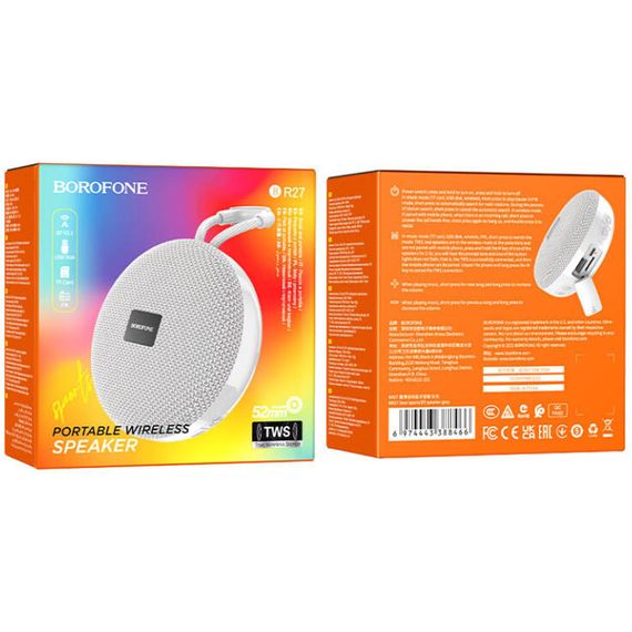 Bluetooth Колонка Borofone BR27 | Зображення 2