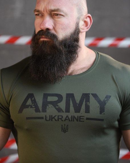 Тактична футболка потоотводящая SABUR АРМІЯ ОЛИВА ВТ6727 | Зображення 4