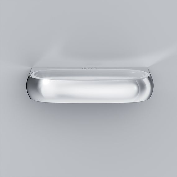 Стеклянная мыльница AM.PM Sensation с настенным держателем (A3034200) | Зображення 3