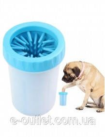 Лапомойка для собак, велика SOFT GENTLE Стакан для миття лап собак 15 см EL-1227