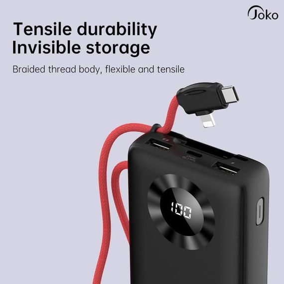 Портативна мобільна батарея Konfulon JOKO J08 20000mAh з підтримкою QC 3.0 та PD 3.0 (47215-J08_696) | Зображення 8