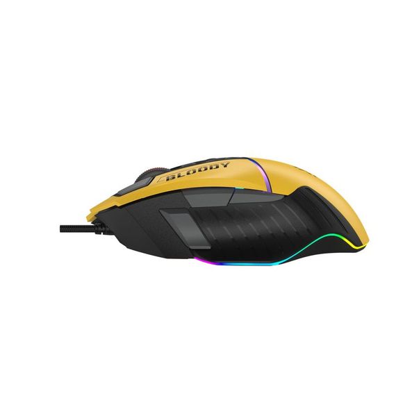 Миша ігрова A4Tech W95 Max Bloody, колір жовтий, активоване ПЗ | Зображення 3
