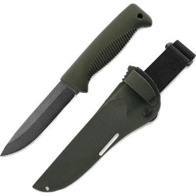 Нож Peltonen M07, покриття PTFE Teflon, хакі (FJP135)