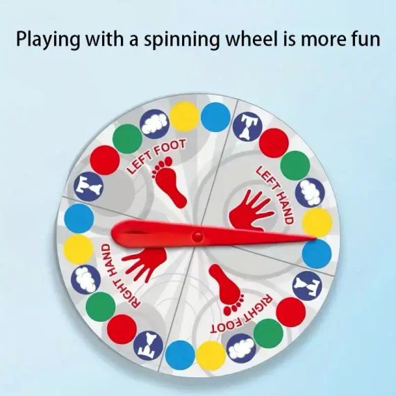 Підлогова "Твістер" гра Dance Pad Toy Party Game | Зображення 2