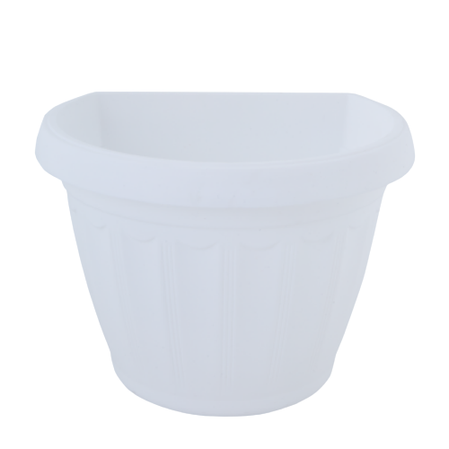 Вазон Терра настінний 22*16см білий Алеана