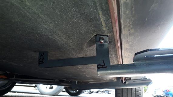 Бокові пороги Allmond Black (2 шт., алюміній) для Kia Niro 2016-2024 рр | Зображення 5