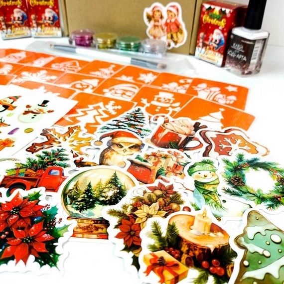 Подарочный набор "Рождественское чудо: Волшебный подарок" gift-box-christmass-3kids | Зображення 2