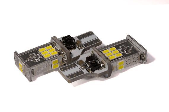 Світлодіодна лампа StarLight T15 18 діодів 3020 12 V-24 V 6.5 W WHITE / Canbus / мультиполярна / друкована плата | Зображення 1