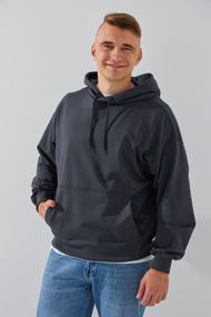 Худі однотонний чоловічий LAWA MBC02372 S Графітовий shop (2000991057722)