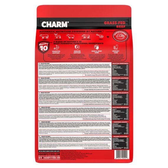 Сухий корм для котів з яловичиною Charm Grass-Fed Beef, 340 гр | Зображення 1