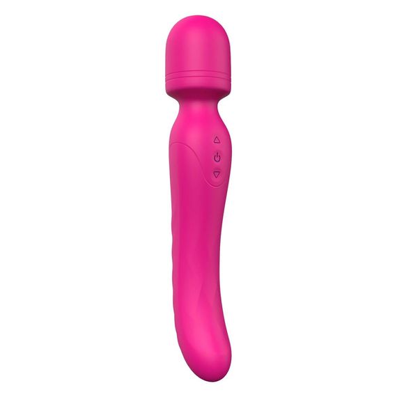Вибратор-микрофон с подогревом Dream Toys Essentials Heating Bodywand, розовый, 23 × 3,6 см Sex Aura