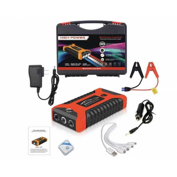 Пуско-зарядний пристрій JUMP STARTER 29B/УМБ для автомобільного акумулятора Power Bank 99800 мАг | Зображення 2