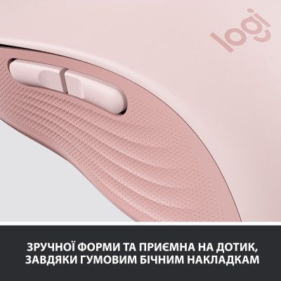 Мышка Logitech Signature M650 L Wireless Rose (910-006237) | Зображення 6