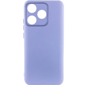 Чехол Silicone Cover Lakshmi Full Camera (A) для TECNO Spark 10 Сиреневый / Dasheen