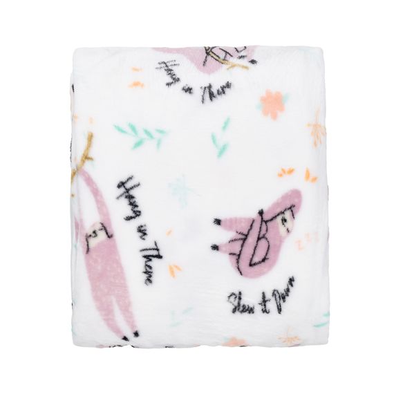 Плед Ardesto Flannel, 160х200 см, 100% поліестер, лінивці (ART0115PB) | Зображення 3