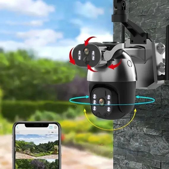 Вулична камера відеоспостереження з високою якістю зображення 2 Мп XPRO Q5max (234577337_4462) | Зображення 3