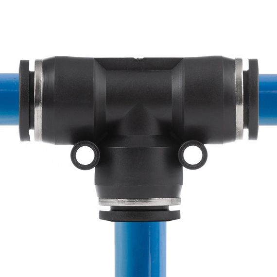 Цангове з'єднання Т-подібне для поліуретанових та ін. шлангів 12 мм INTERTOOL PT-2349 | Зображення 3
