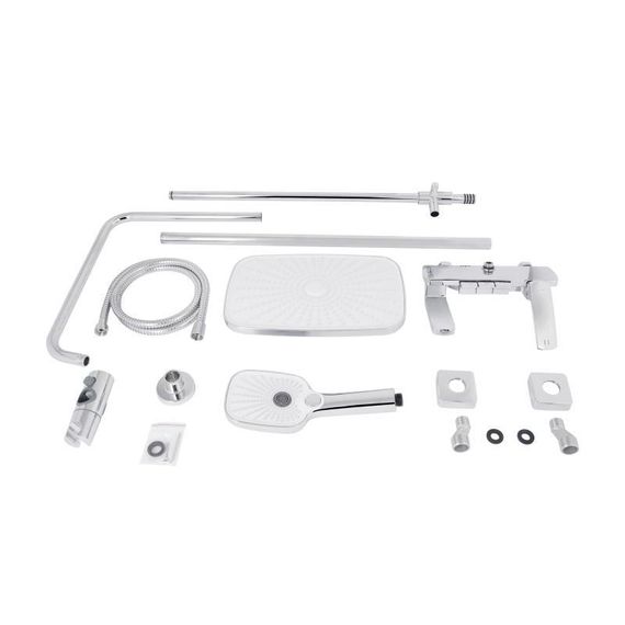 Душова система універсальна Qtap Tern на три споживача (з виливом) QTTER111CRM47591 Chrome | Зображення 8