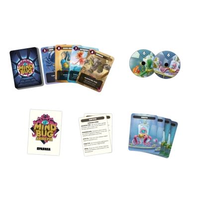 Настольная игра Lord of Boards Mind Bug. Химерия: Первый контакт (Mindbug: First Contact) (LOB2321UA) | Зображення 1