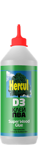 Клей ПВА водостійкий HERCUL PVA D3 500 гр.