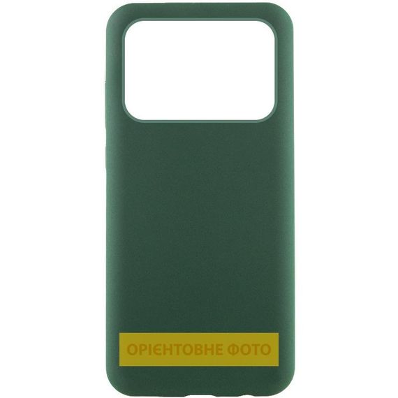 Чехол Silicone Cover Lakshmi (AAA) для Xiaomi Poco X6 / Note 13 Pro 5G Зеленый / Cyprus Green