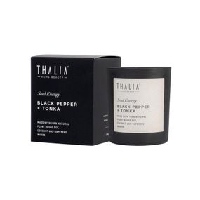 Аромасвечка Thalia Soul Energy "черный перец + тонкая" 150 г