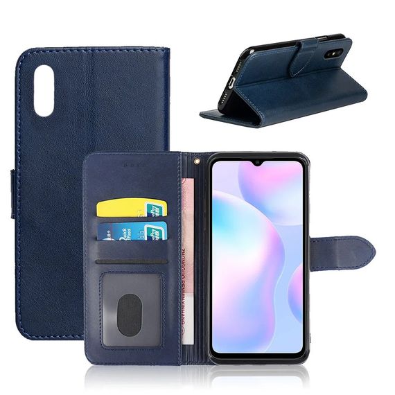 Чехол книжка Aspor Wallet Case для Xiaomi Redmi Note 12S- синий | Зображення 1