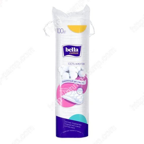 Ватні диски Bella Cotton круглі 100 шт