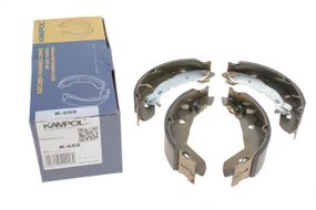 Колодки тормозные задние Mercedes Benz W168 97-04 барабанные  180x42  K-669