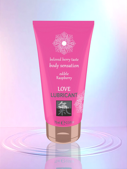 Їстівний лубрикант SHIATSU Love Малина, 75 мл Sex Aura | Зображення 1