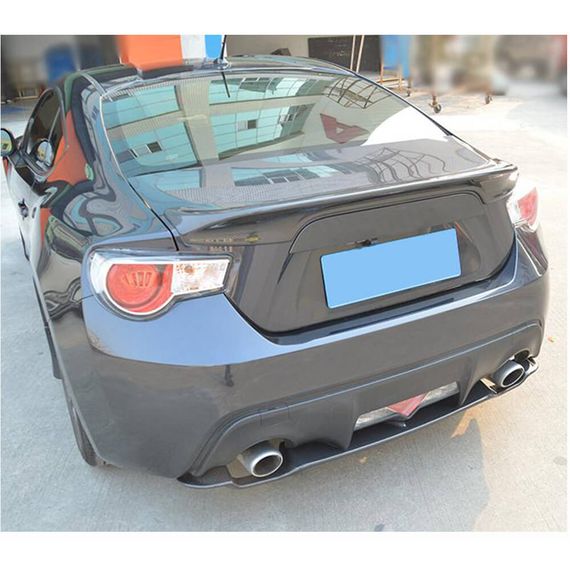Дифузор заднього бампера V2 (Карбон) для Subaru BRZ 2012-2021 рр | Зображення 1