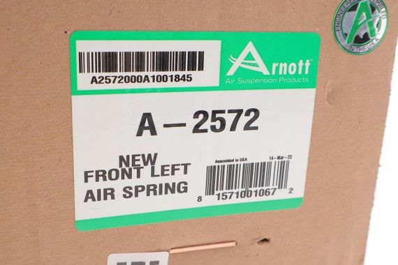 Подушка пневмопідвіски спереду Audi Q7 Porsche Cayenne VW Touareg 02-15 L  A-2572 | Зображення 1