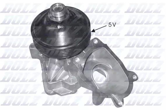 Водяной насос BMW/LAND ROVER/OPEL/VAUXHALL 330d/Range Rover/Omega/Omega 2,5-3,0 98-09, DOLZ (B222) | Зображення 2