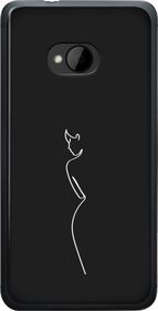 Чехол на HTC One M7 Силуэт1 "4590u-36-17620"