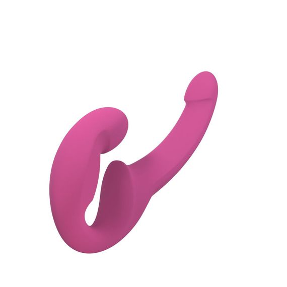 Безремінний страпон Fun Factory SHARE LITE blackberry, регульований, полегшена модель Sex Aura | Зображення 1