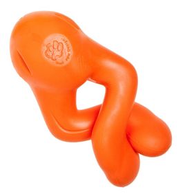 Іграшка для собак West Paw Tizzi Dog Toy помаранчева, 11 см