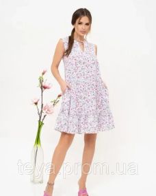 Плаття для жінок колір білий розмір S FI_007646