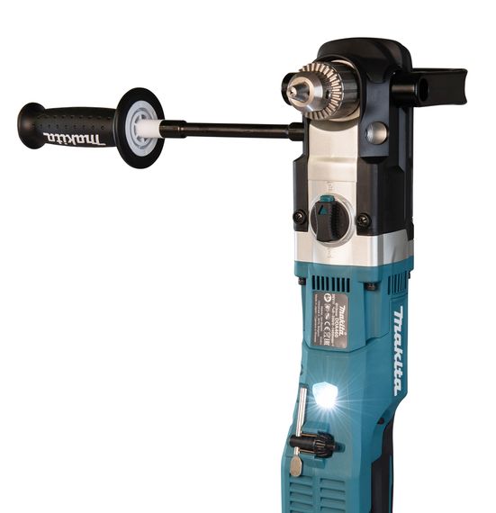 Дриль кутовий акумуляторний Makita DDA460ZK (1.5-13 мм, 0-350/1400 об/хв, 136 Нм, BL, LXT, без акумуляторів та зарядного пристрою) | Зображення 7