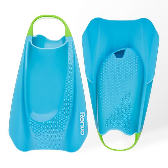 Короткие ласты для тренировки в бассейне Renvo Sado Pro с открытой пяткой Синий 36-38 (SF200-04 36-38)