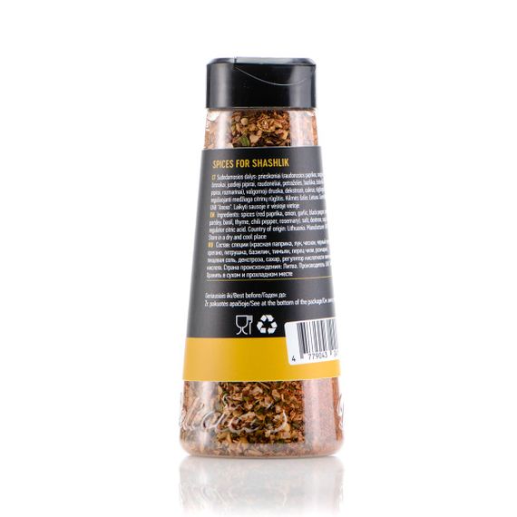 Суміш спецій Delicia's Spices Shashlik для шашлику 140 г 241577 Код: 013254 | Зображення 3
