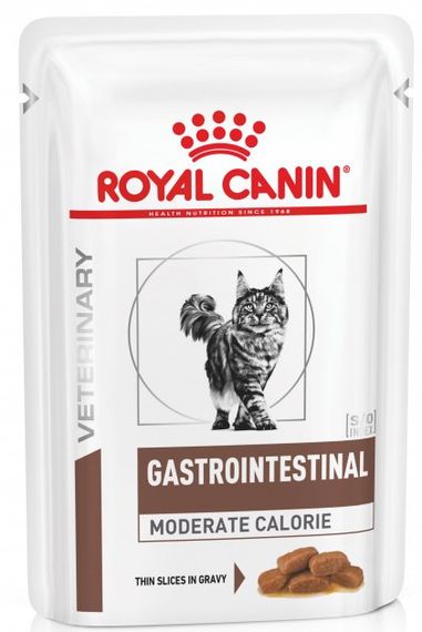 Вологий корм для котів Royal Canin GASTRO-INTESTINAL MODERATE CALORIE FELINE 0,085 кг 85 г