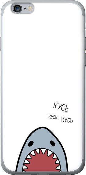 Чехол на iPhone 6s Plus Акула "4870u-91-17620"