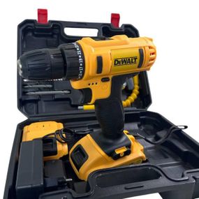 Аккумуляторный шуруповерт ударный DeWALT DCD771 Max 24V / 2.0 Ah в кейсе